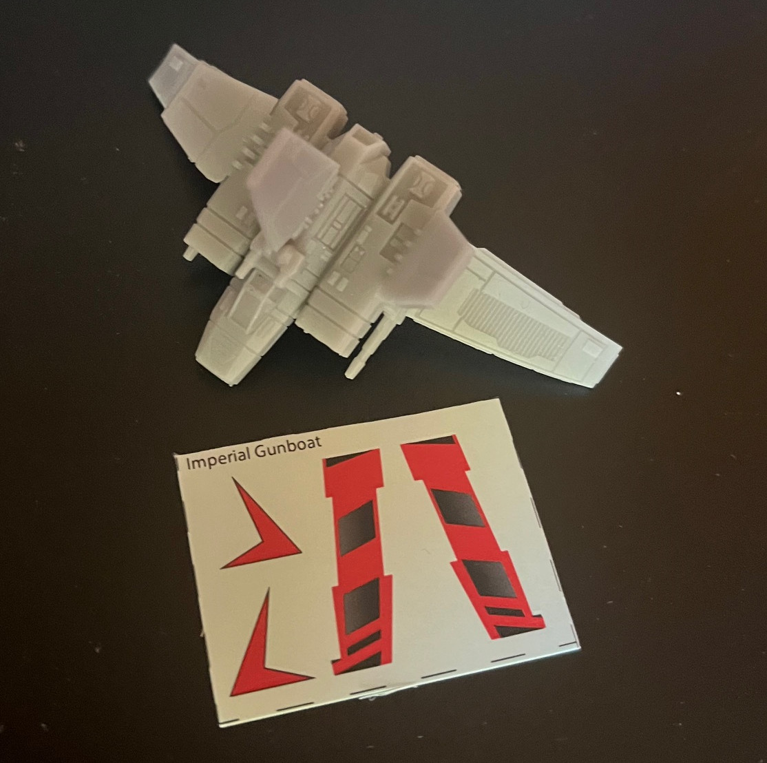 Unpainted Star Wing